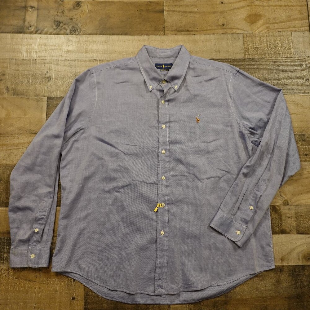 Ralph Lauren‎ Chambray Oxford Shirt - Men’s XXL Chambray Blue